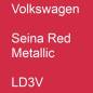 Preview: Volkswagen, Seina Red Metallic, LD3V.